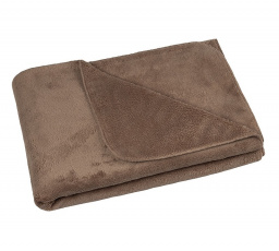 Detská mikro deka 75x100 cm kávová
