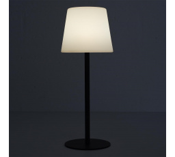Lampa stołowa USB czarna