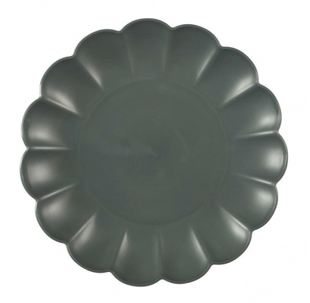 Dezertný tanier Iris 20,5 cm tmavošedý Dezertný tanier Iris 20,5 cm tmavošedý