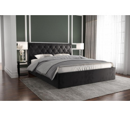 Posteľ PIER - 180x200, Kovová na plynových zdvihákoch