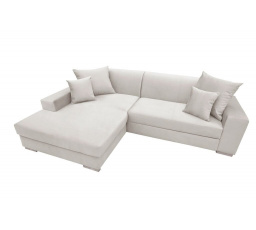 Rohová sedacia súprava Mexicana L biela
