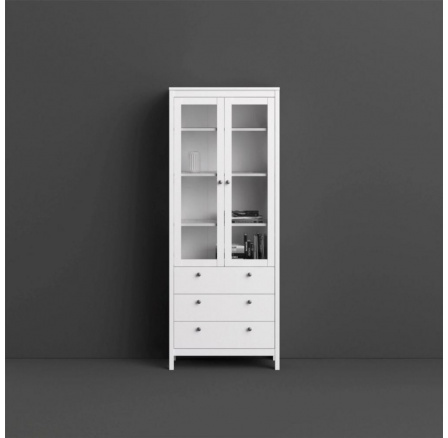 Vitrína REAL, Biela