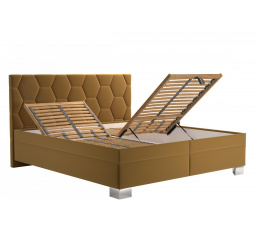 Posteľ Paloma 180x200 žltá