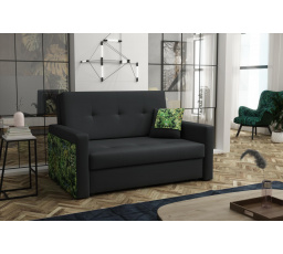 Kreslo Vivian Mel II čierne/žungľové