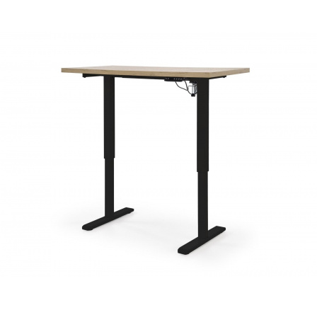 Písací stôl B/54, dub artisan/čierna