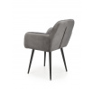 Jedálenská stolička K429, Sivá/Čierna