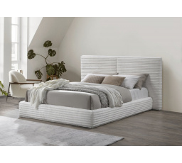 Posteľ MADERA 160, Krémová