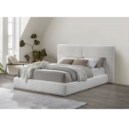 Posteľ MADERA 160, Krémová