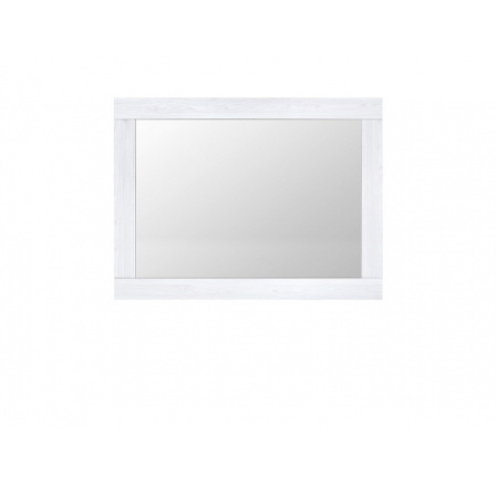 NICEA - Zrkadlo 7/10 laminát biely jaseň (Antverpy - 1 balenie)(U) (K150)