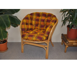 Vankúš na kreslo Bahama okrová maxi CZ