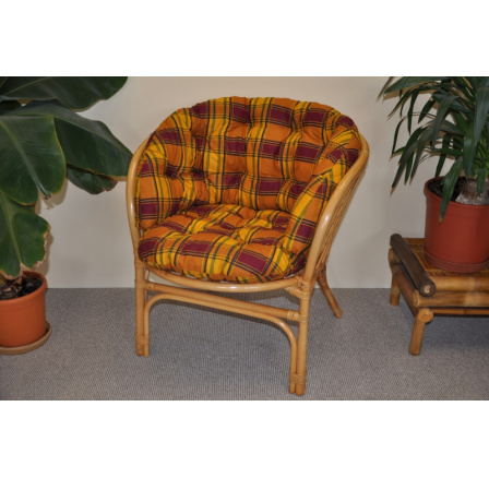 Vankúš na kreslo Bahama okrová maxi CZ