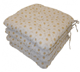 Sedadlo UNI Maxi s motívom sedmokrásky - sada 4 kusov