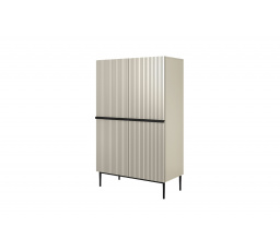 Regál Nicole, kašmír / čierne nohy