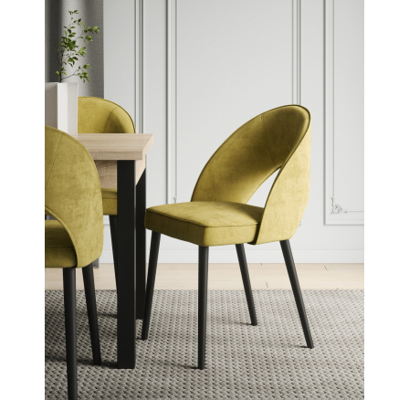 Stolička RODOS 82 Čierna