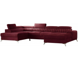 Sedacia súprava v tvare U LACANTE, Loco 25 Ľavá