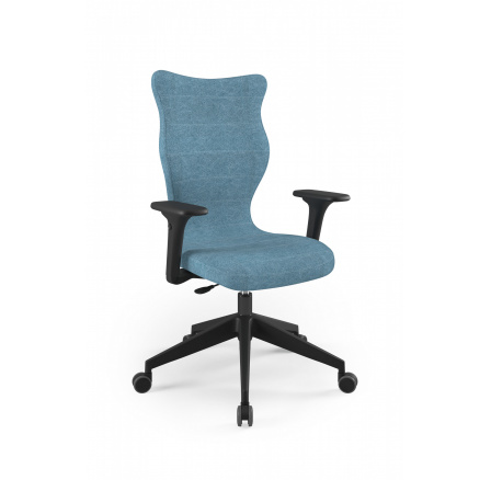 Kancelárska otočná stolička NERO , čierna Castel 06 veľkosť 7