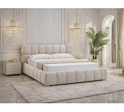 POSTEĽ PARMA RAVEN 160x200 FARBA BÉŽOVÁ 24