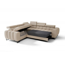 Rohová sedacia súprava ASPEN MAX 260x260 cm - ľavá, voliteľný odtieň