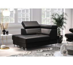 Kreslo leňoška GALAXY prírodná koža - Ľavá strana, prírodná koža - voliteľná farba