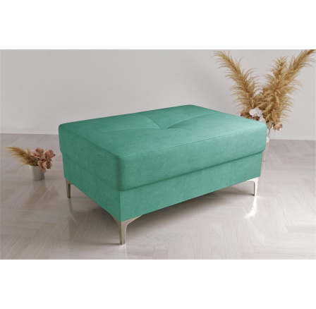 Taburet s kontajnerom 100x55 cm - tmavá mäta Taburet s kontajnerom 100x55 cm - tmavá mäta