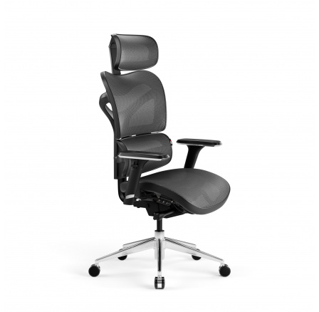 Ergonomické kancelárske herné kreslo Commander čierno-sivé
