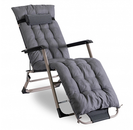 Záhradné kreslo EDISON Sivé