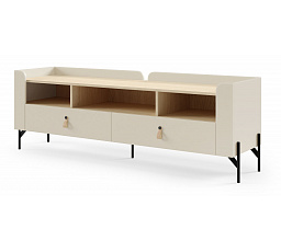 Televízny stolík SALERNO SA-9, Macadamia/Dub Mavelie