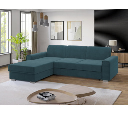 Rohová sedacia súprava Lubor L tyrkysová