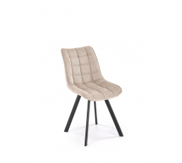 Jedálenská stolička K549 VARDO, Béžová 28/Čierna