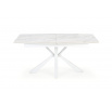 Jedálenský stôl VIVALDI, biely mramor