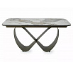 STÔL INFINITY KERAMICKÝ BIELY PANDORO / MEDENÝ 160(240)X95