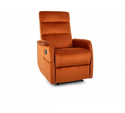 Masážne kreslo SOLON M, Velvet škoricová bluvel