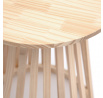 Konferenčný stolík ALMOBA prírodný 40x40x48 cm 869278