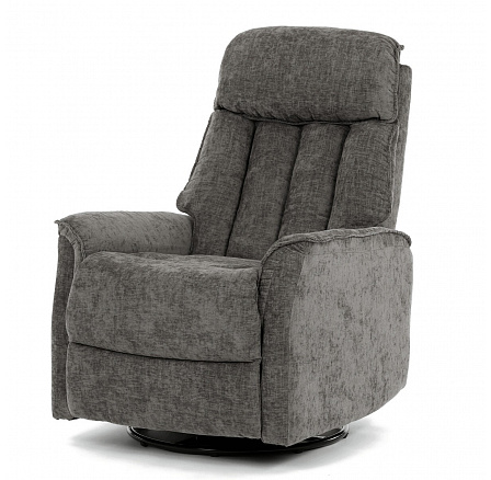 Polohovací křeslo, šedá, látka, TV-H9327 GREY2 Polohovací křeslo, šedá, látka, TV-H9327 GREY2