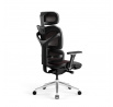 Ergonomické kancelárske herné kreslo Commander Čierno-bordové