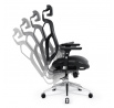 Ergonomické kancelárske herné kreslo Basic, čierna