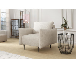 Kreslo LAMIA, Krémová