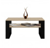 Konferenčný stolík SAVA 1, Dub sonoma/Čierna