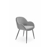 Jedálenská stolička K480, Sivá/Čierna