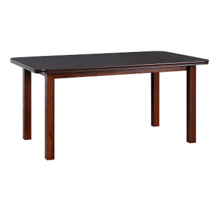 Jedálenský stôl VENUS 5L (WENUS 5L) 90x160-240 rozkladací - dubová dyha morená na orech - kolekcia "DRE" (K150-E)