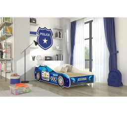 Posteľ SHERIFF s matracom 160x80 Modrá