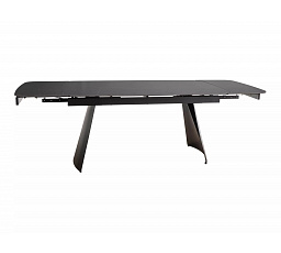 Jedálenský stôl BACARDI, Čierna Matná