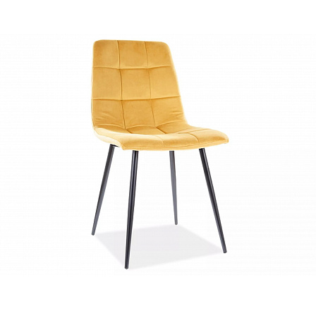 Jedálenská stolička MILA Velvet, kari Bluvel 68 Jedálenská stolička MILA Velvet, kari Bluvel 68