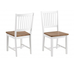 Stolička Brisbane biela