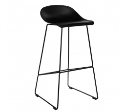 Barová stolička Molly čierna High