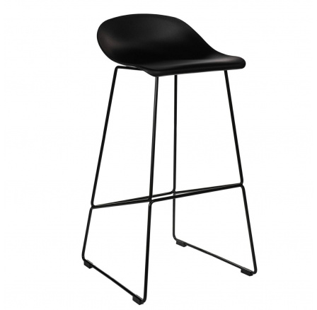 Barová stolička Molly čierna High