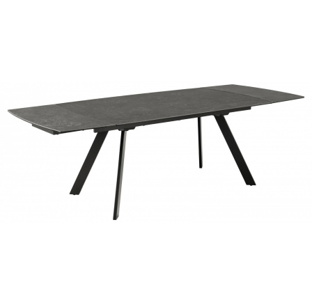 Stôl Blackburn 160/240 cm čierny