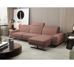 Rohová sedacia súprava FIORE MINI 265x180 cm - voliteľný odtieň - pravá