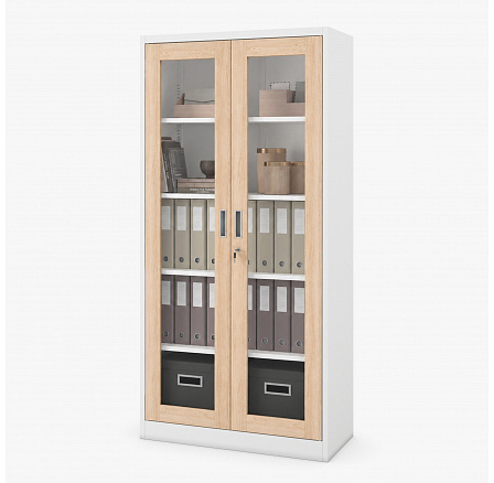 AMELIAN skriňa ECO: BIELA RAL9003 + DUB SONOMA V1850*Š900*H400 AMELIAN skriňa ECO: BIELA RAL9003 + DUB SONOMA V1850*Š900*H400