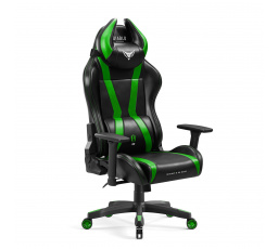 Herná kancelárska stolička X Horn 2.0 Normálna veľkosť, čierno-zelené